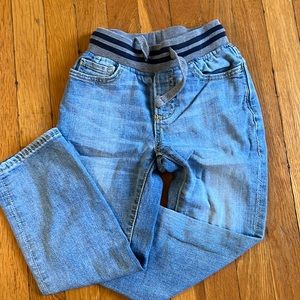 Hap kids light weight jeans with elastic waist - size xs